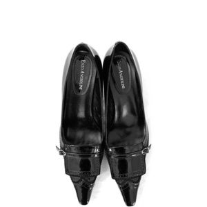 Enzo Angiolini patent leather 2” pumps
